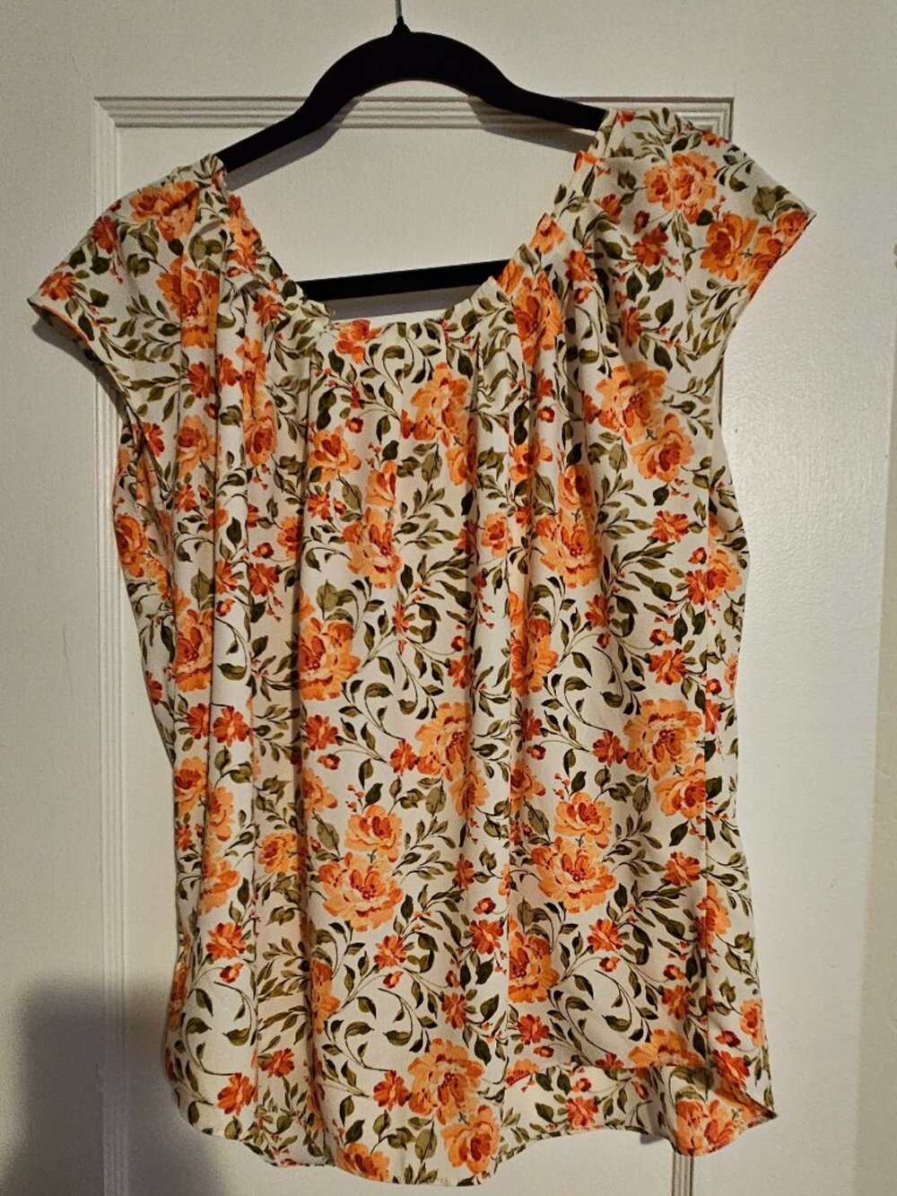 LC Lauren Conrad Floral Blouse
